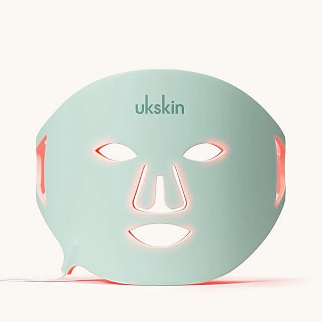 Mascarilla facial LED Uklash Dual Light Pro-Therapy.